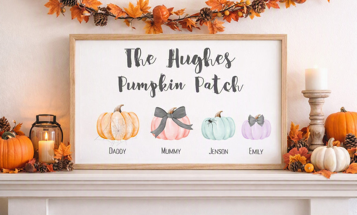 Pumpkin Patch Print
