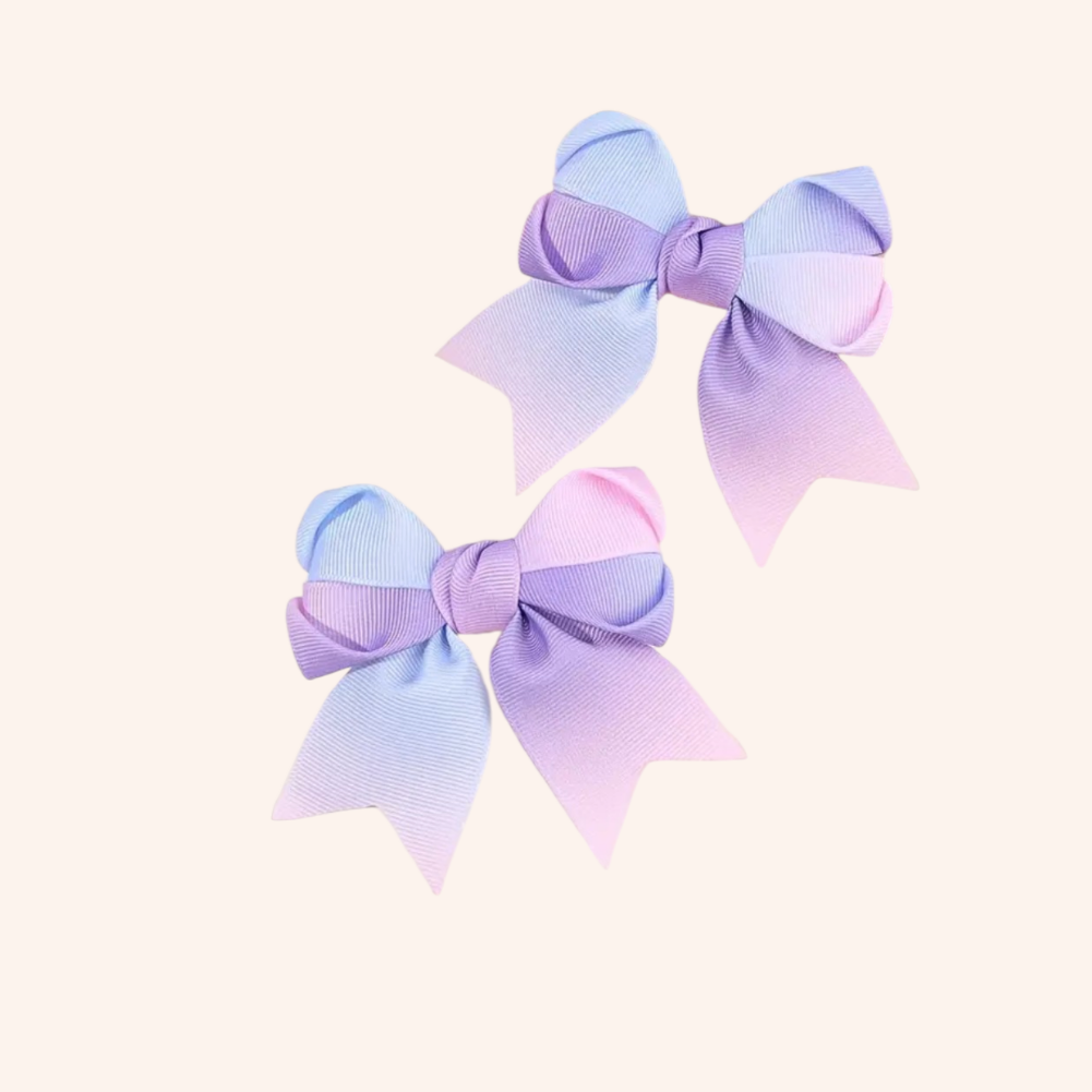 Purple Ombre Bow