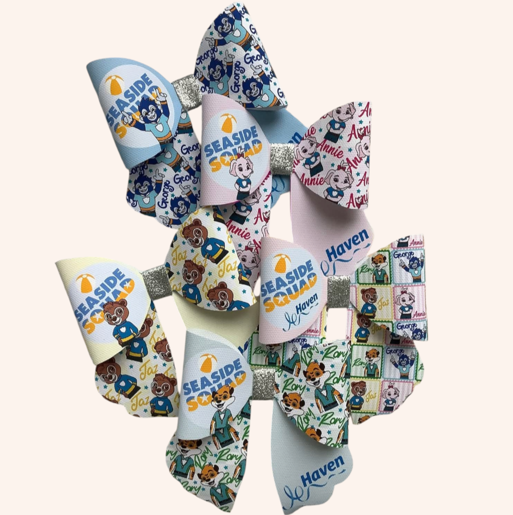 Seaside Squad Bows
