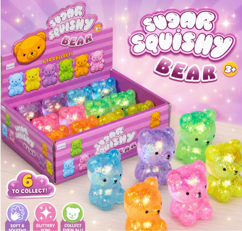 Sugar Maltose Squidgy Bear