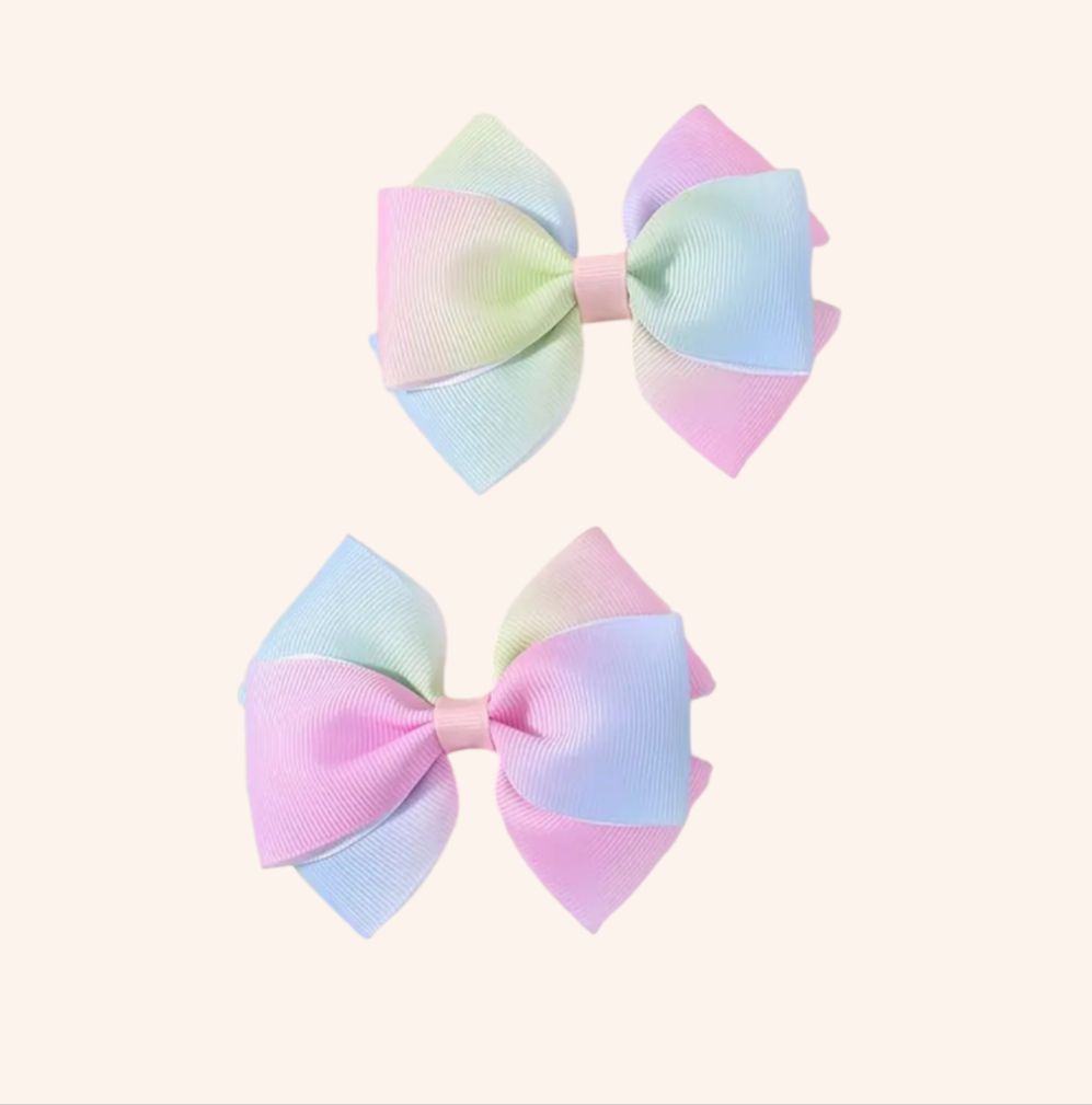 Pastel Ombre Bow