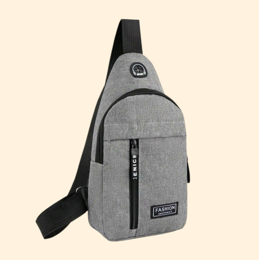 Grey Sling Bag