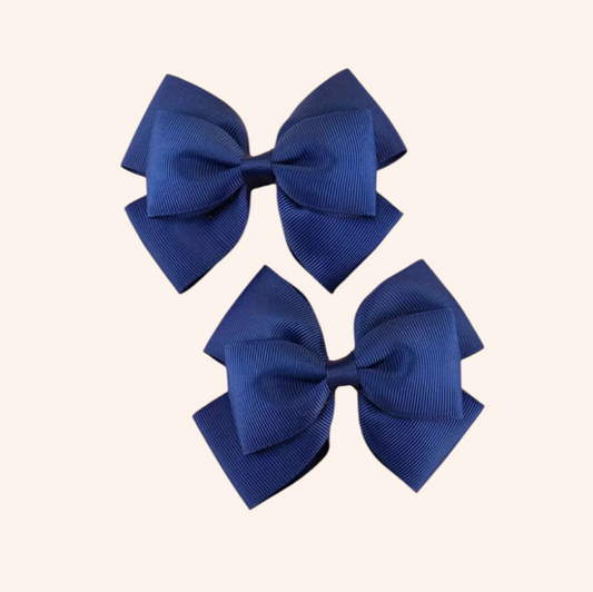 Plain Navy Bow