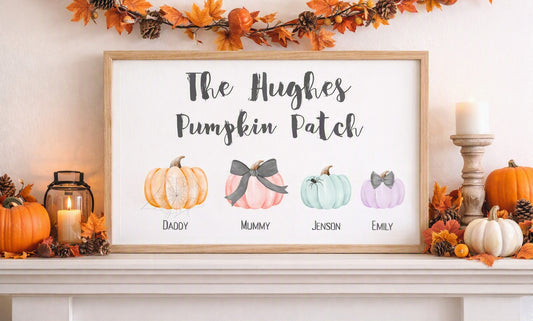 Pumpkin Patch Print