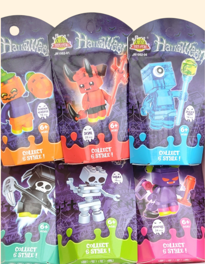 Halloween Building Bricks Sets