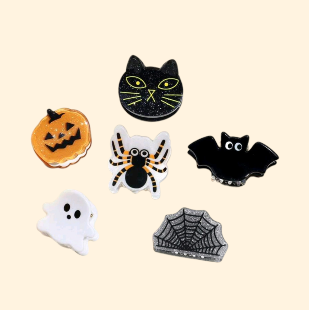Small Halloween Claw Clip